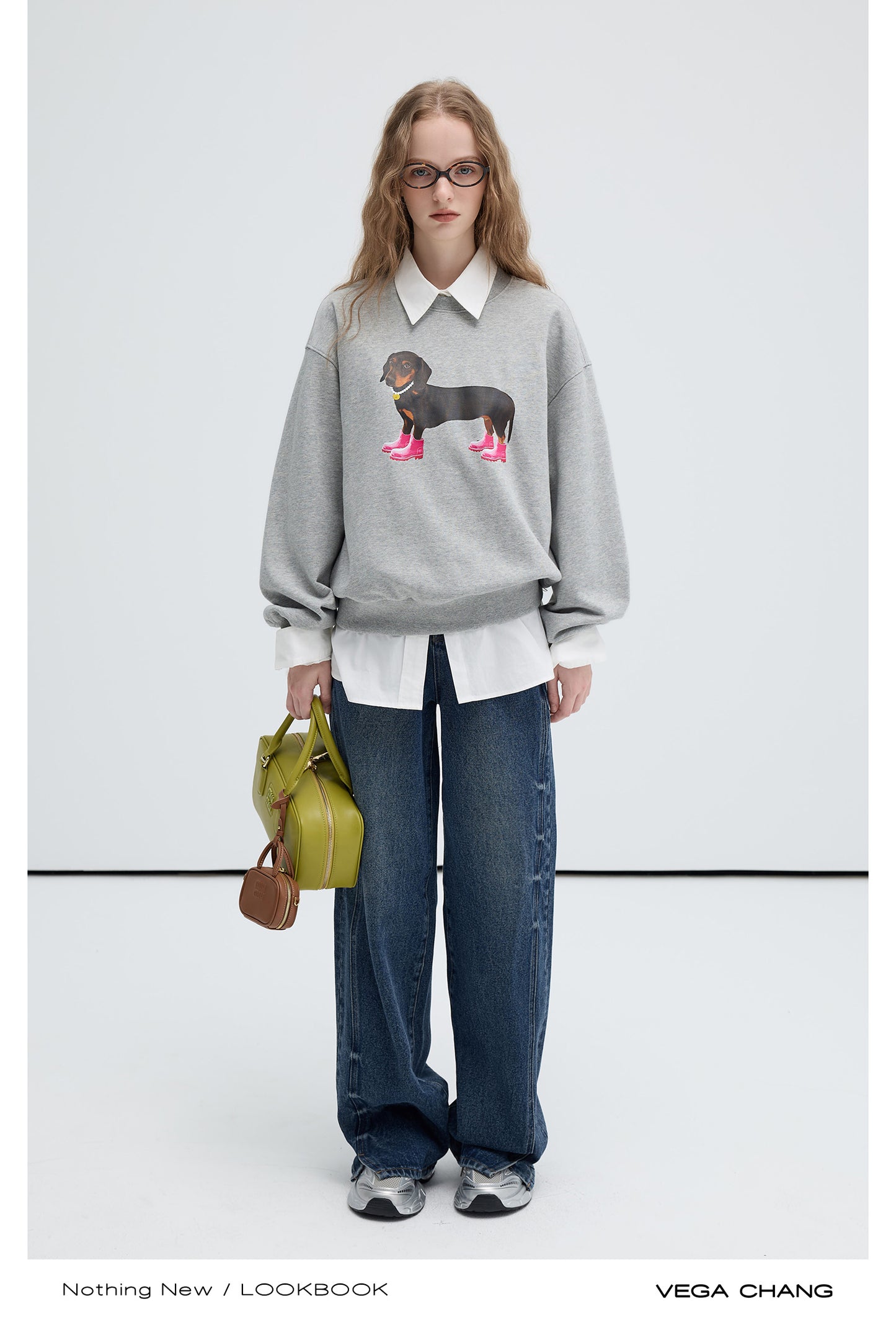 Straight Jeans With Slits And Two Lining Options