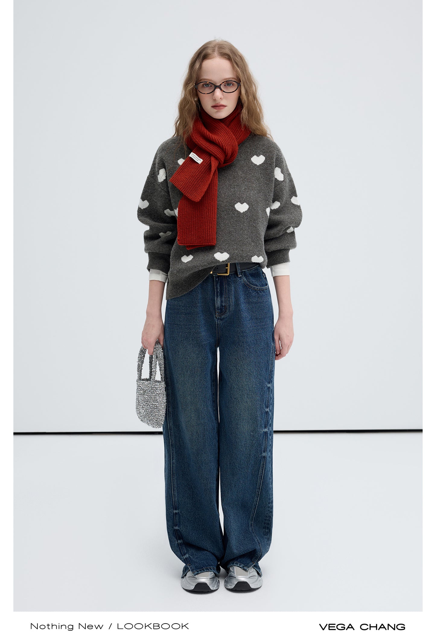 Straight Jeans With Slits And Two Lining Options