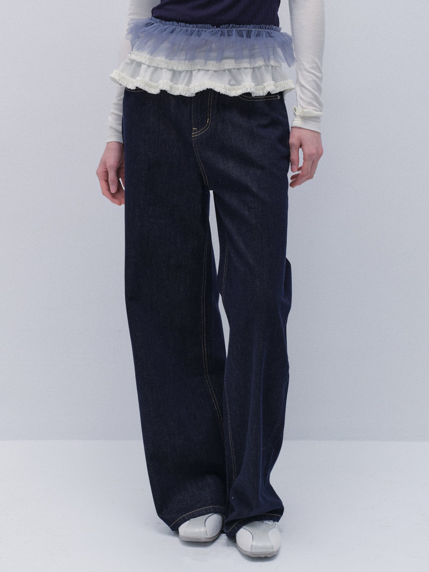 Straight-Leg Casual Jeans In Two Variants
