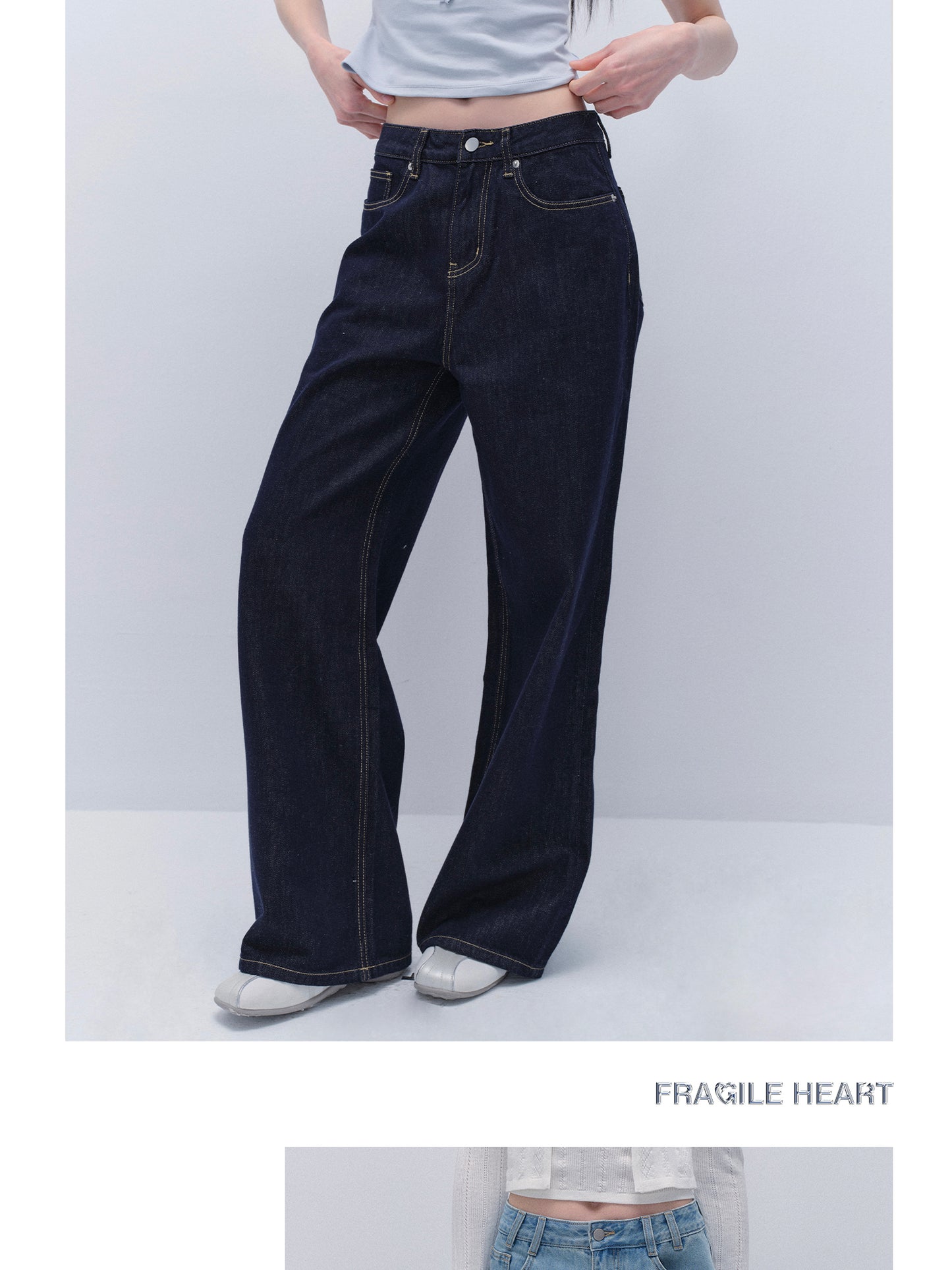 Straight-Leg Casual Jeans In Two Variants