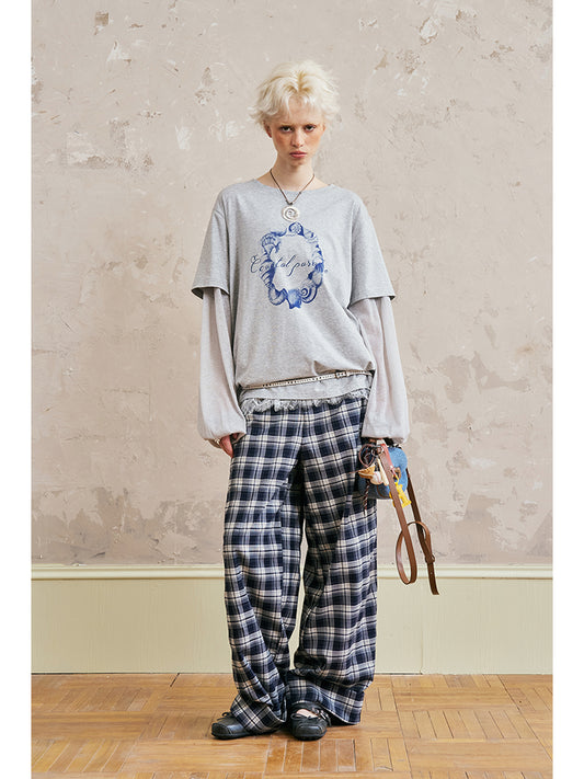 Relaxed-Fit Layered Shell Print T-Shirt