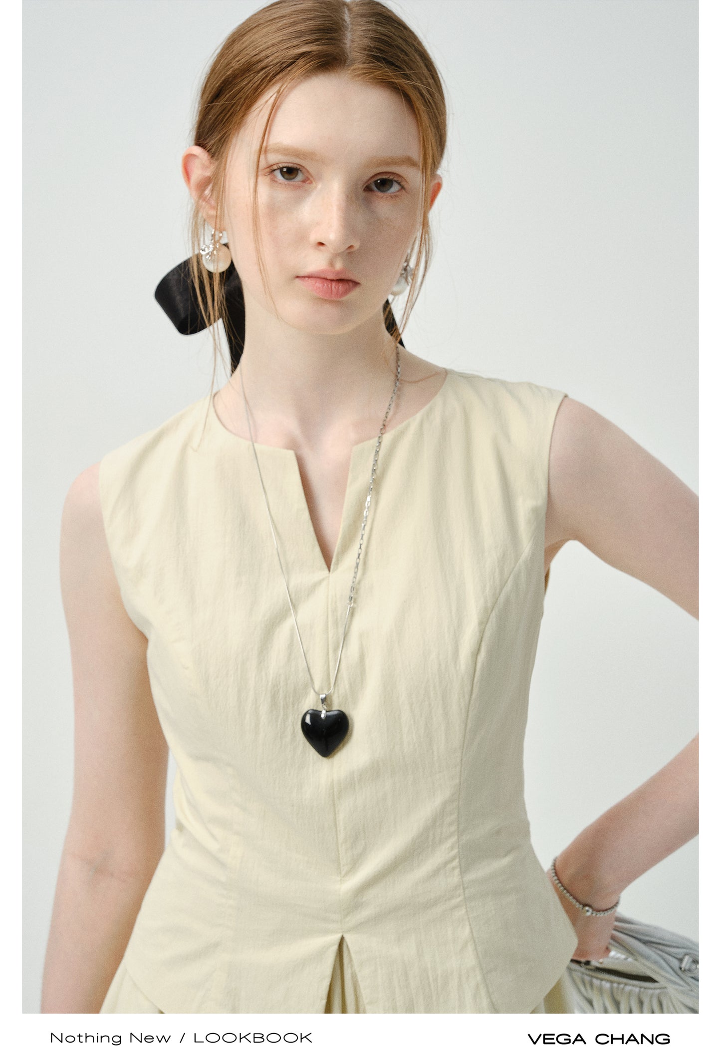 Faux Two-Piece Vest Dress