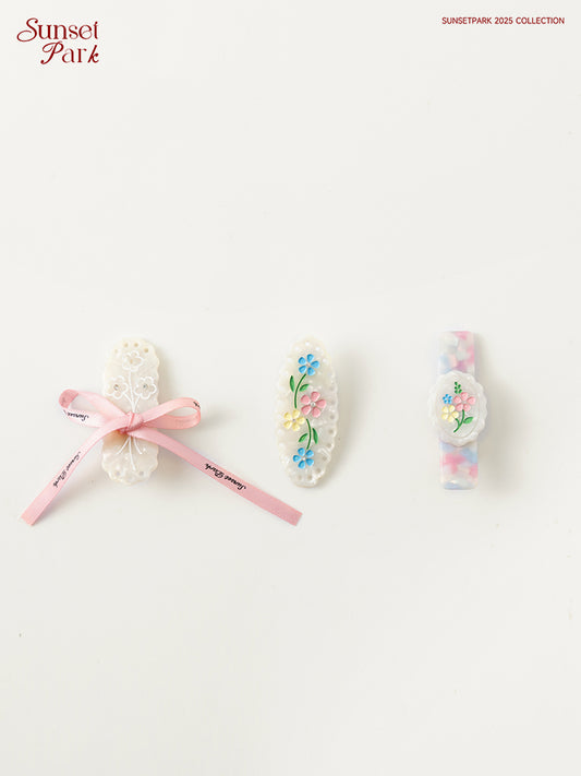 Flower Hair Pin (3 Variations)