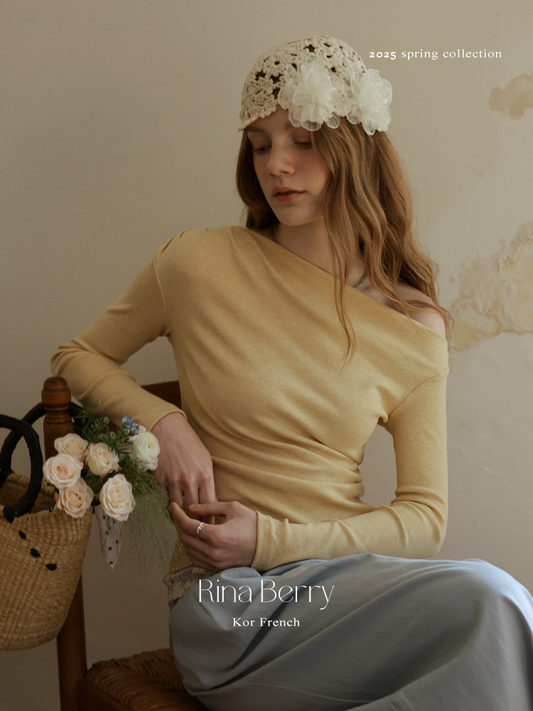 Slim Fit Draped One-Shoulder Asymmetric Top