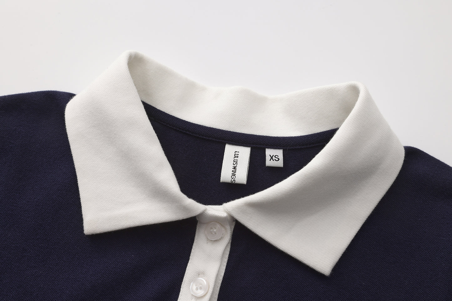 Fitted Waist Basic Polo Shirt