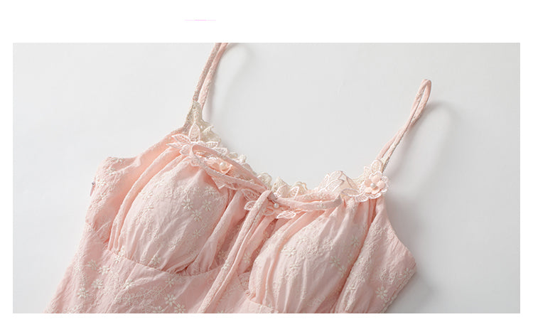 Corset-Style Floral Lace Holiday Dress