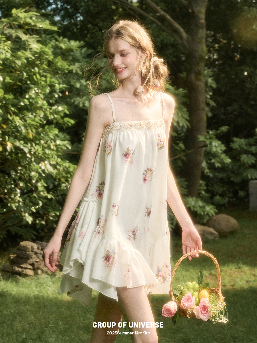 Floral Babydoll Cami Dress