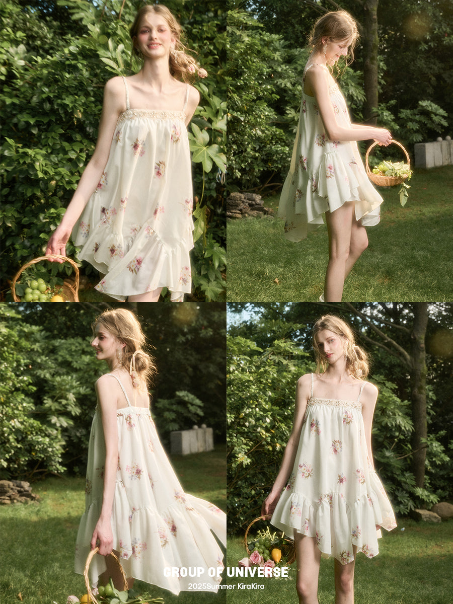 Floral Babydoll Cami Dress