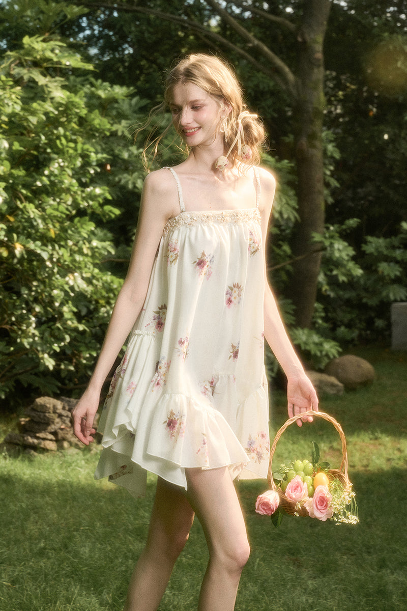 Floral Babydoll Cami Dress