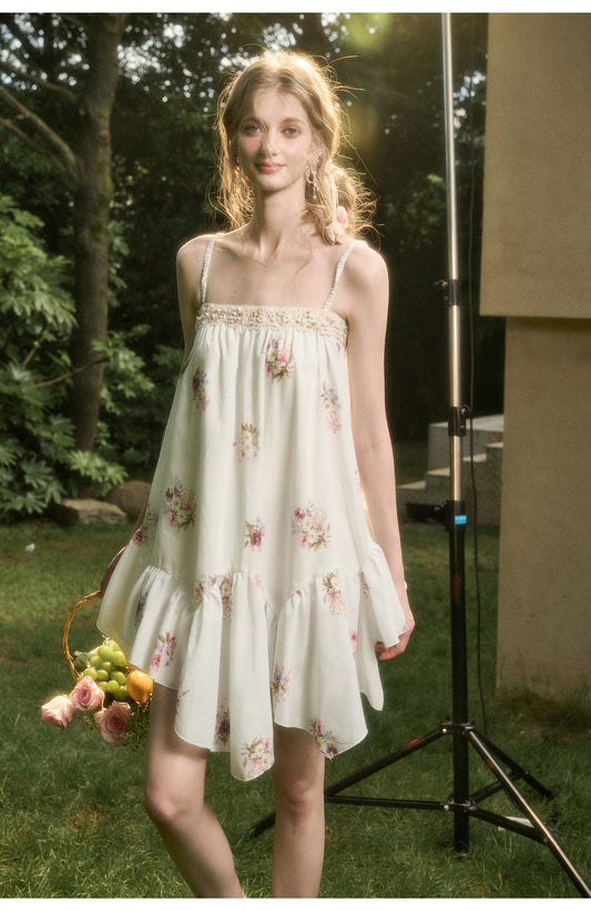 Floral Babydoll Cami Dress