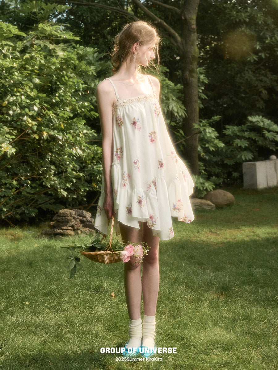 Floral Babydoll Cami Dress