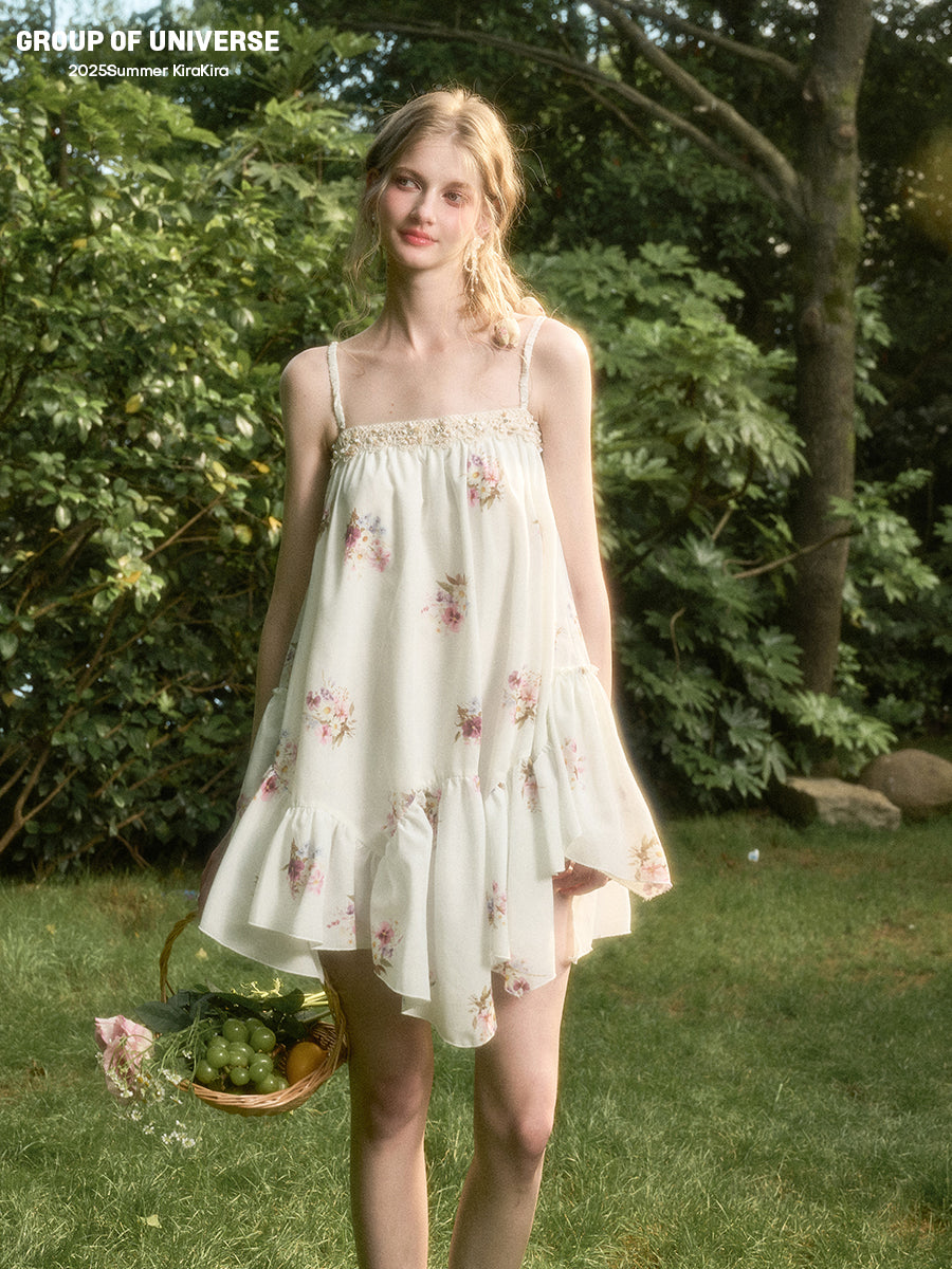 Floral Babydoll Cami Dress