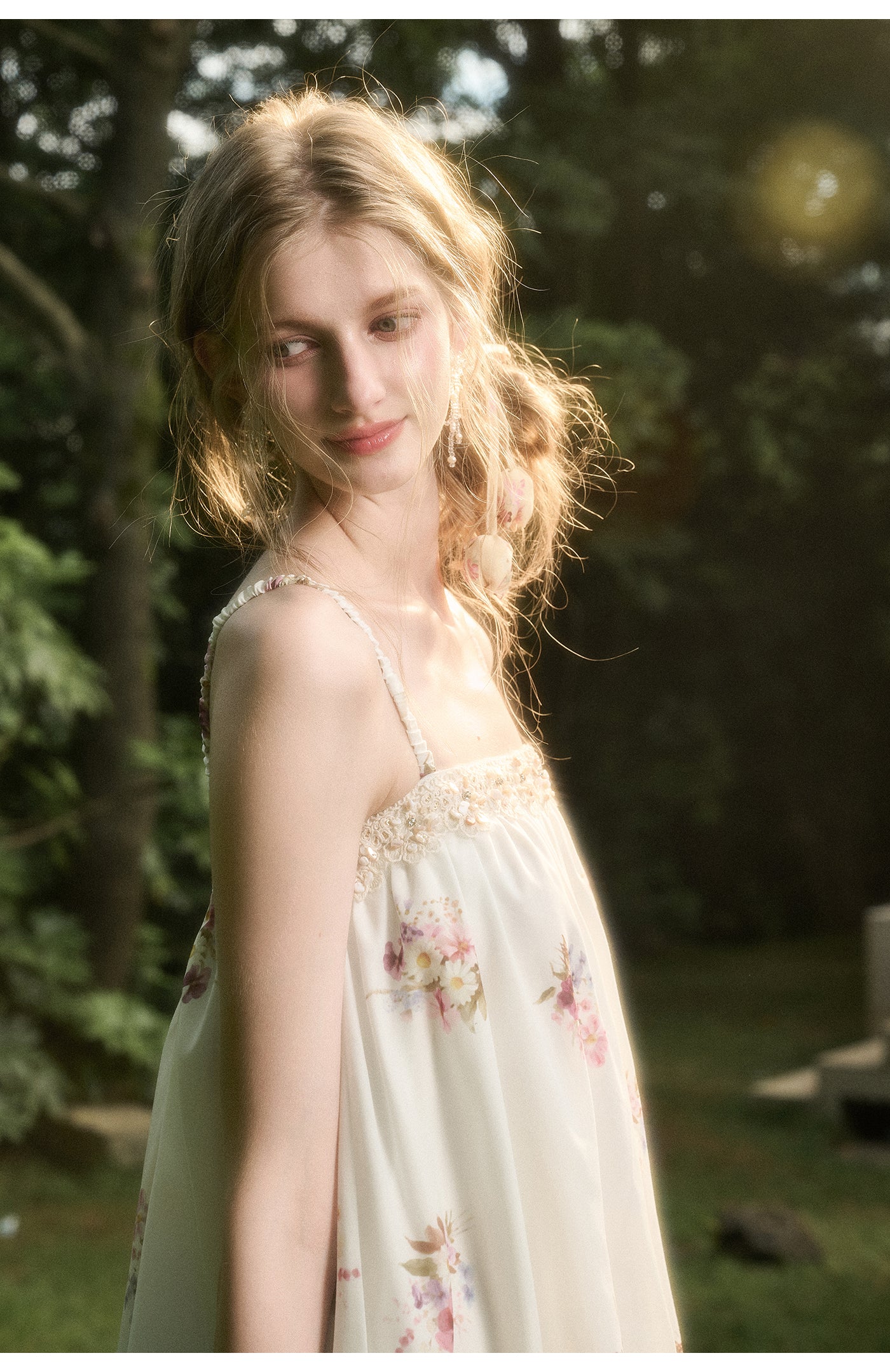 Floral Babydoll Cami Dress