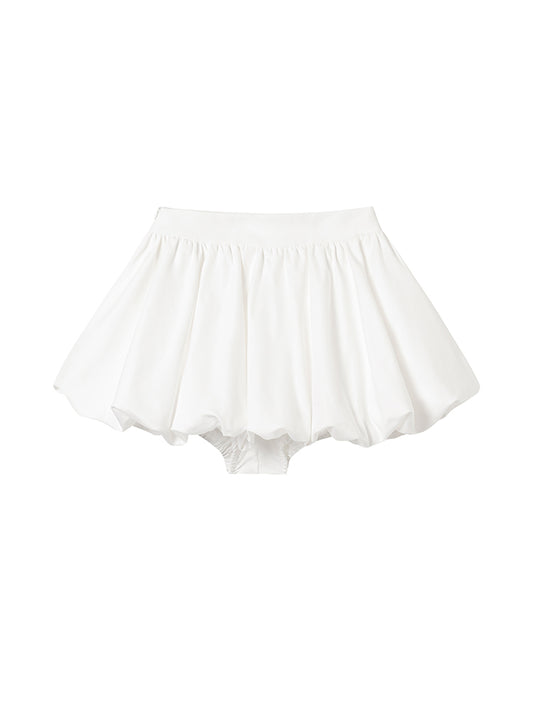 Bubble Skirt With Inner Shorts