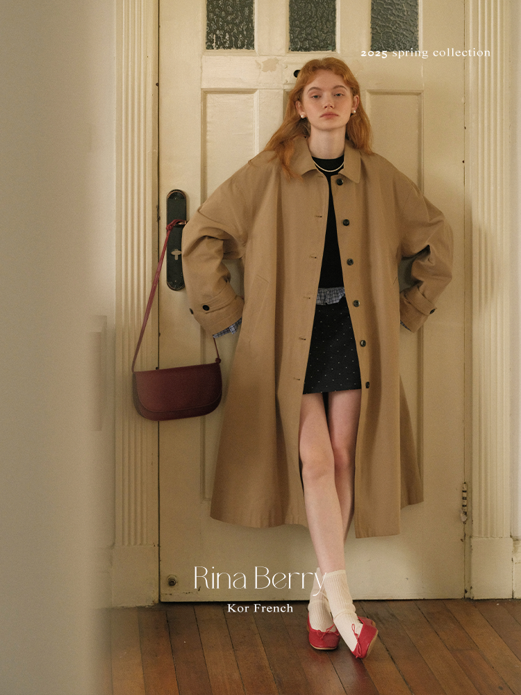 Oversized Storm-Flap Button-Up Coat