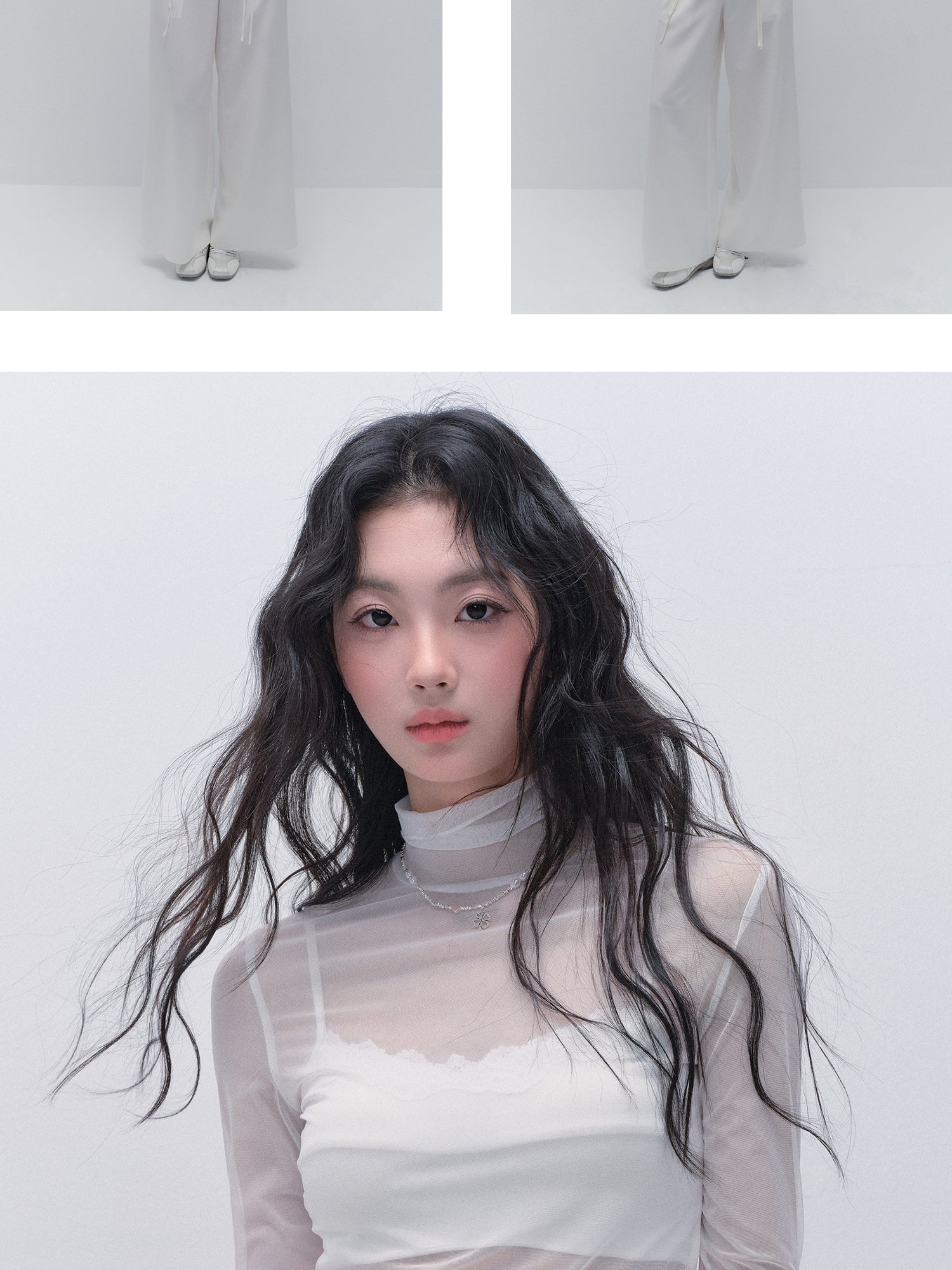 Lace-Trimmed Strapped Bandeau