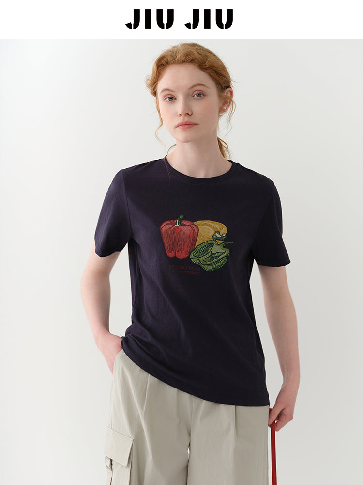 Paprika Print T-Shirt