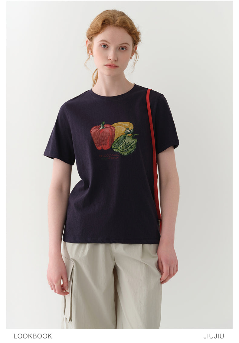 Paprika Print T-Shirt