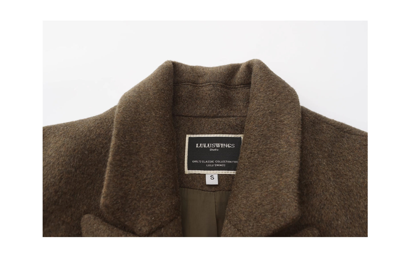 Hourglass Fitted Coat With Removable Fur Collar