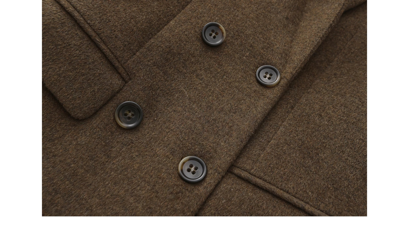 Hourglass Fitted Coat With Removable Fur Collar