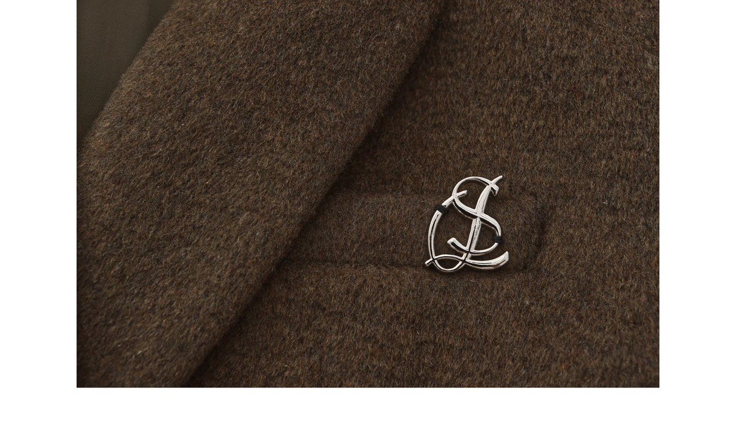 Hourglass Fitted Coat With Removable Fur Collar