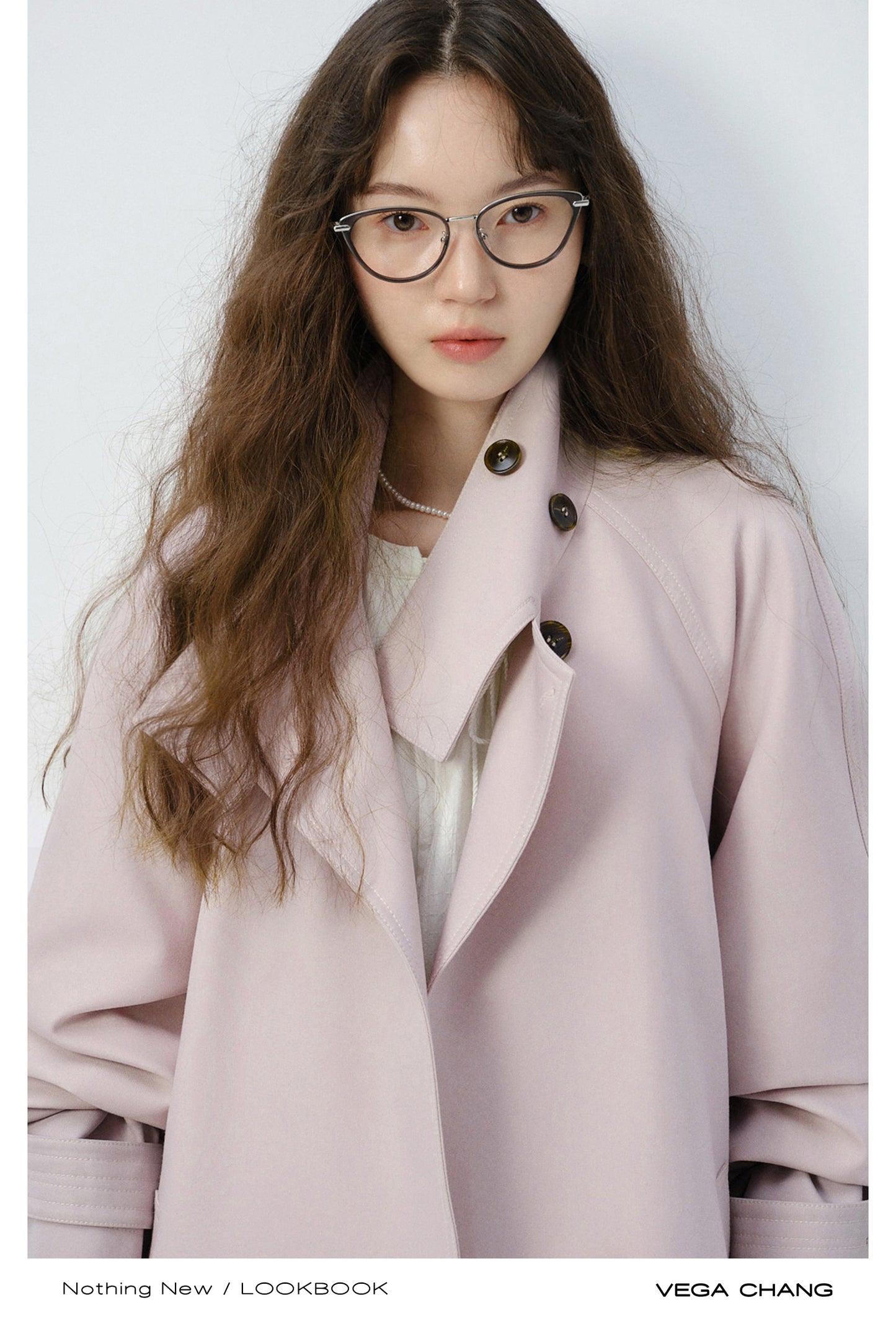 Relaxed-Fit Short Belted Trench With Drop Shoulders