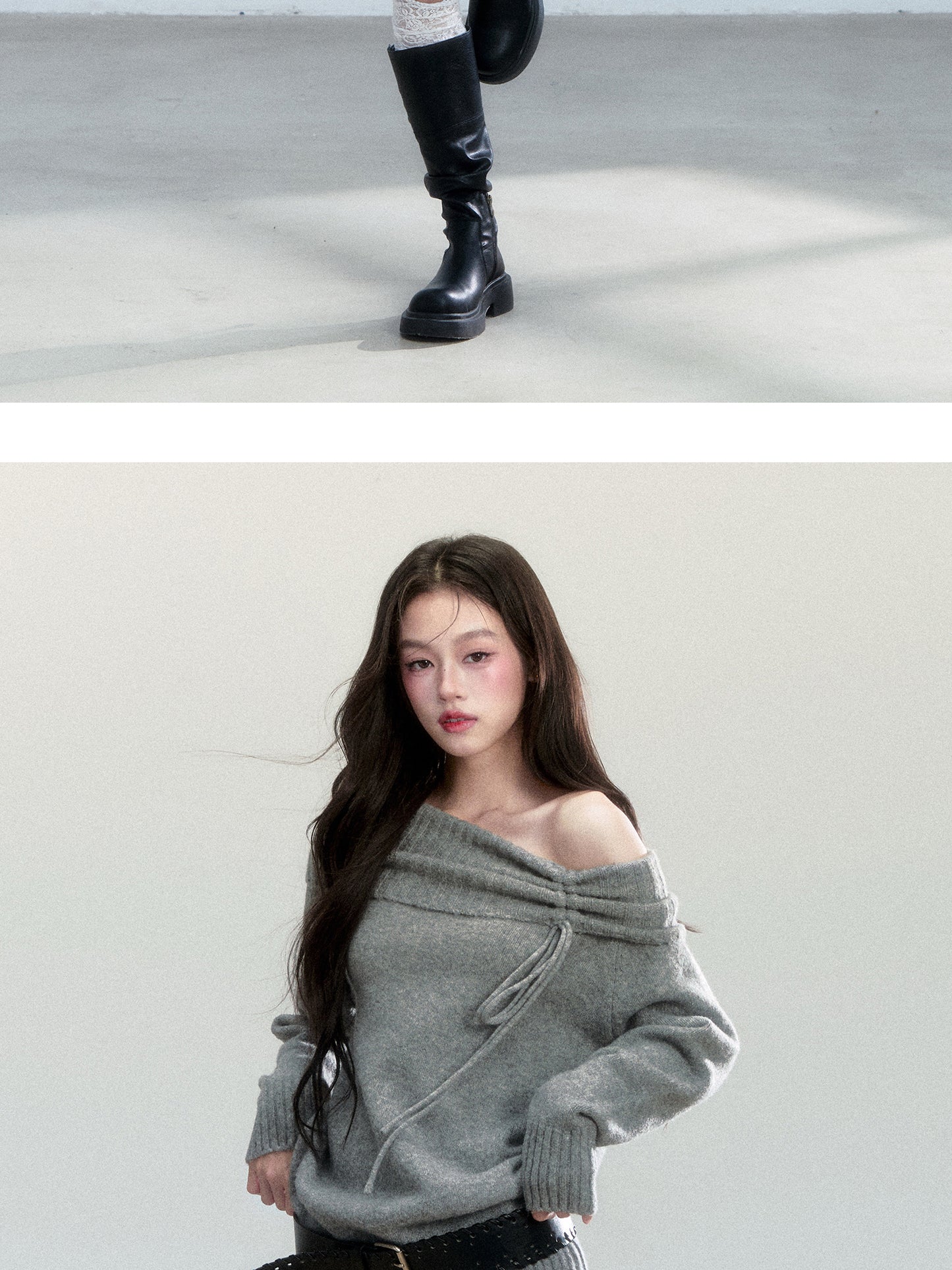 One-Shoulder Knit Bodycon Dress