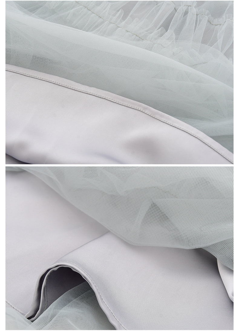 Voluminous A-Line Tulle Skirt
