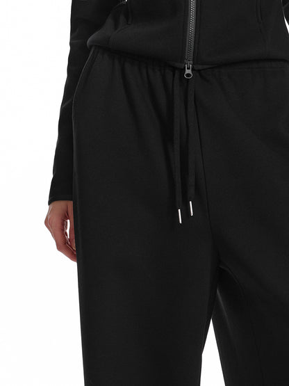 Full Length Fleece Lined Wide-Leg Pants