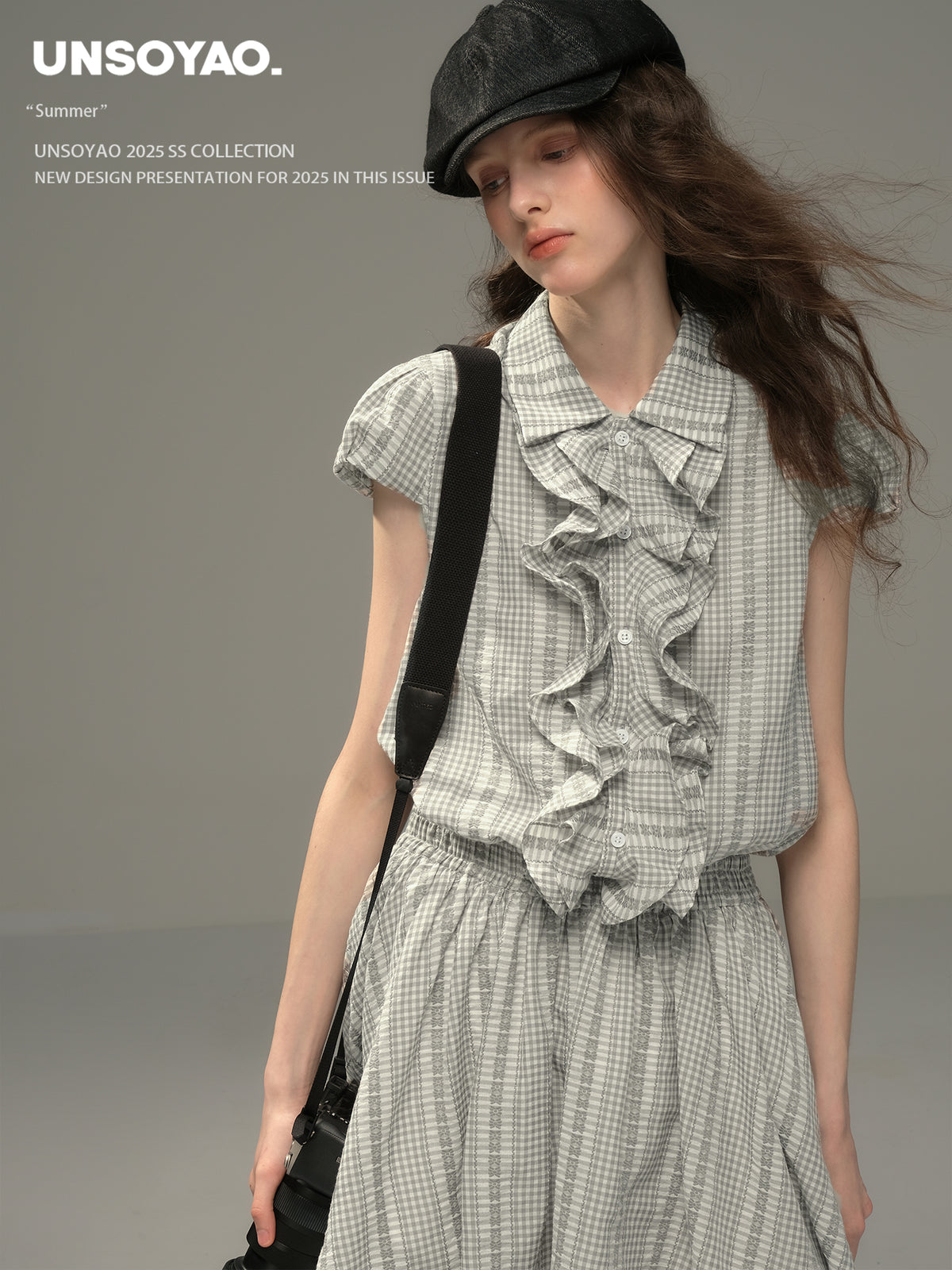 Cinched Waist Embroidered Gingham Dress – MILL MINORITY