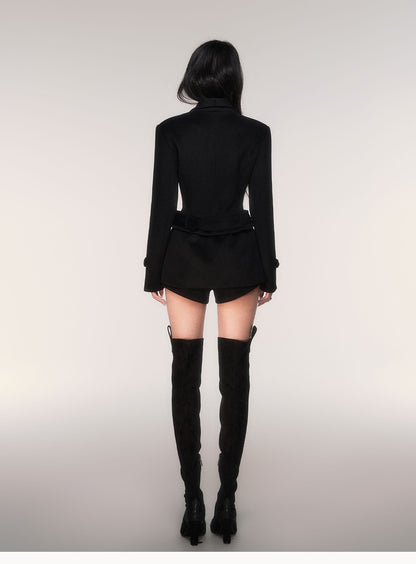 Slim-Fit Jacket With Detachable Hem