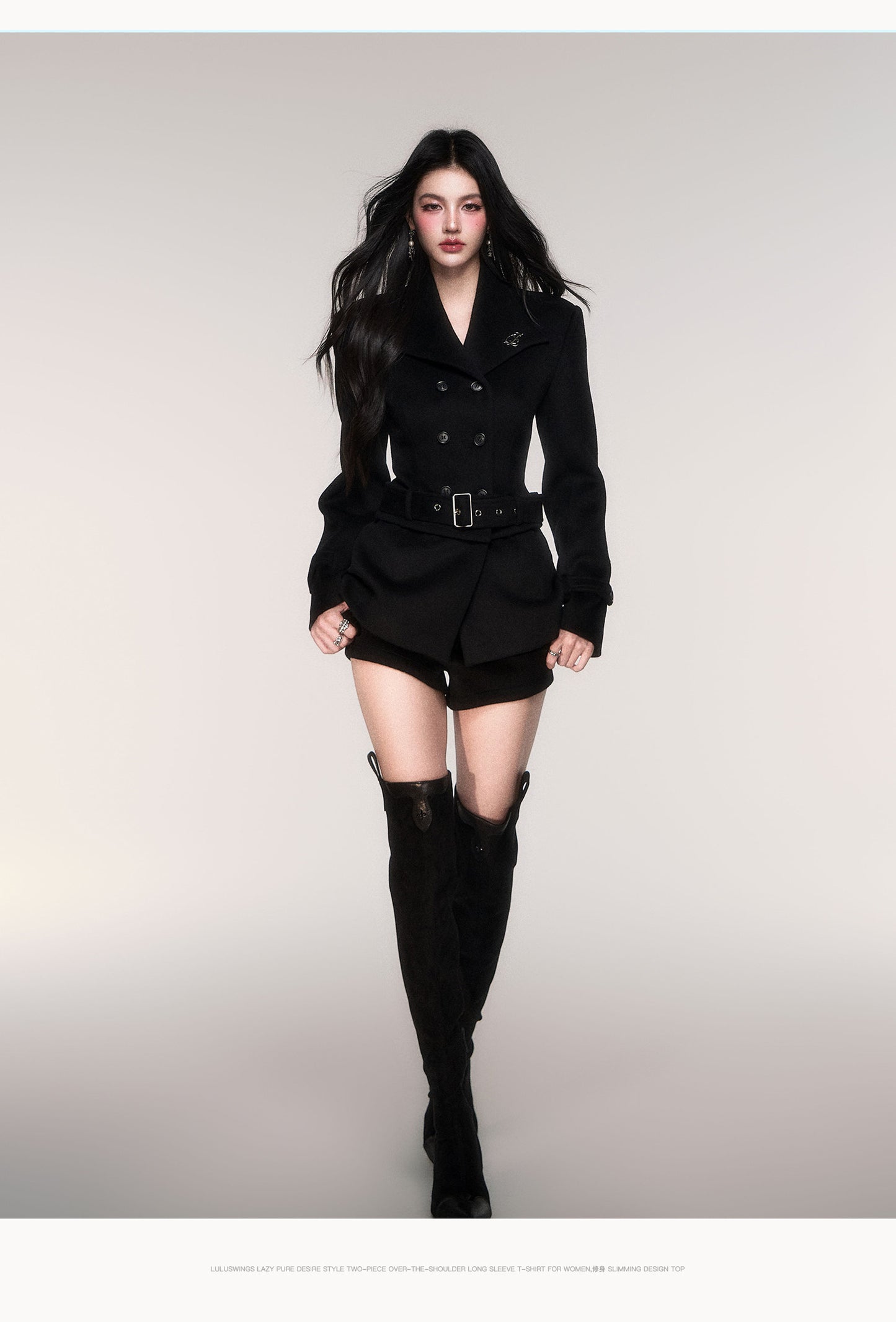 Slim-Fit Jacket With Detachable Hem