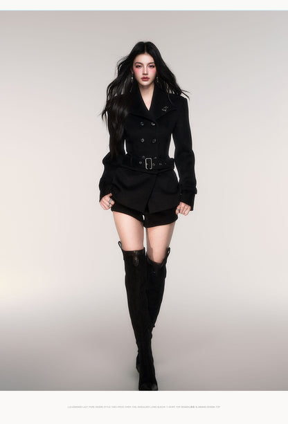 Slim-Fit Jacket With Detachable Hem