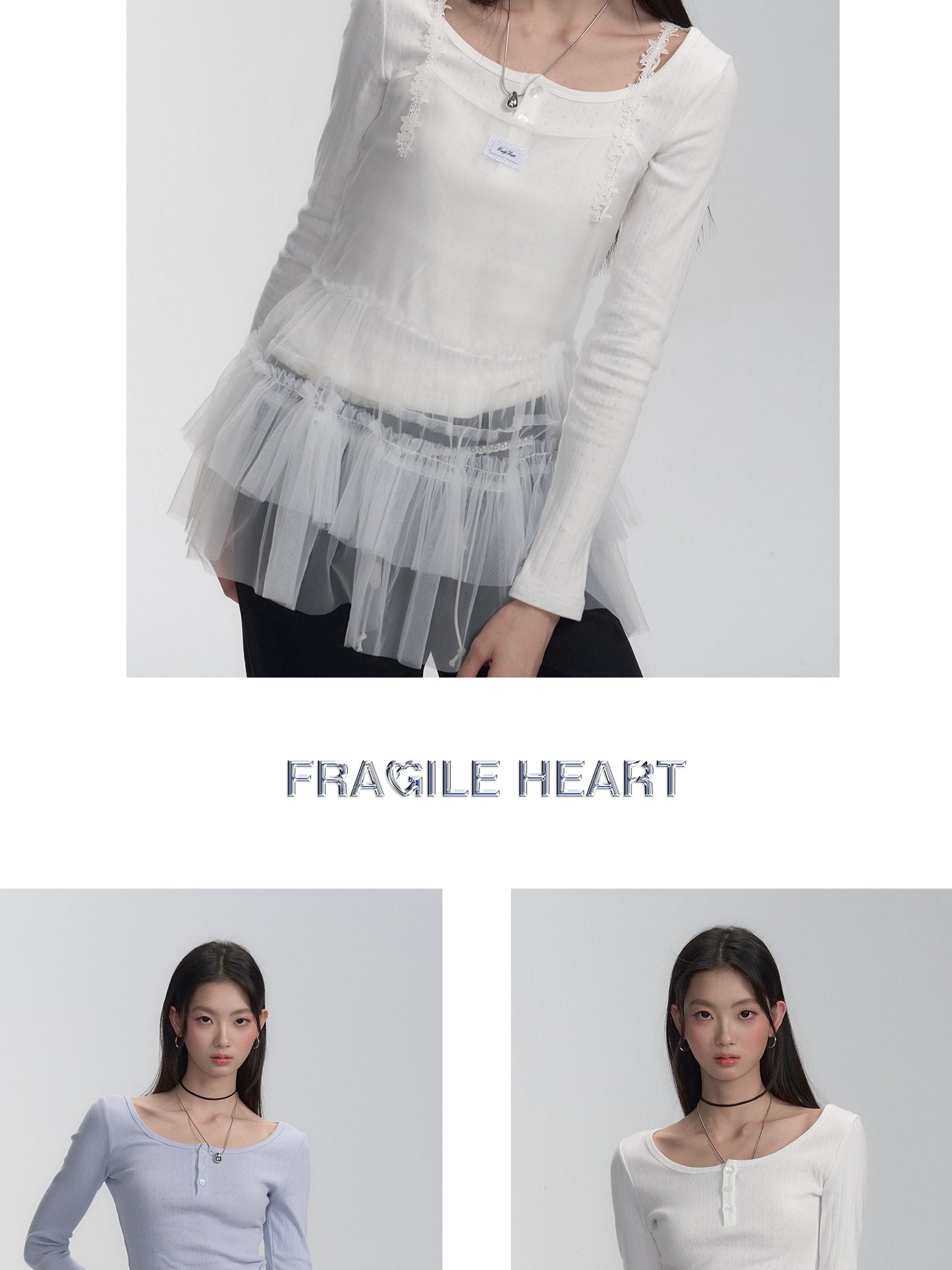 Pure Cotton Pointelle Henley Neck T-Shirt