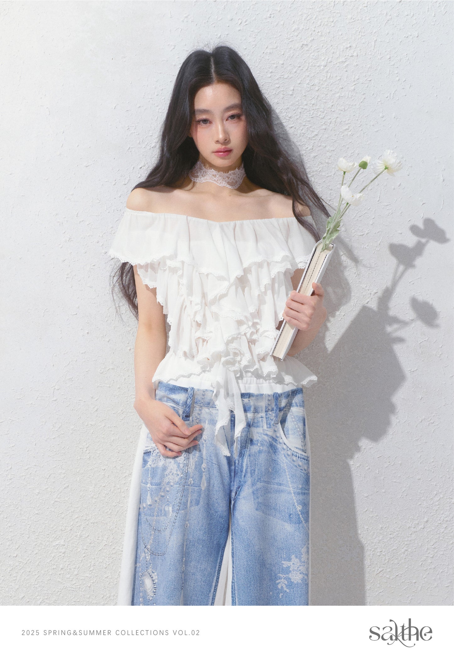 Ruffled Layer Two-Way Halter Top