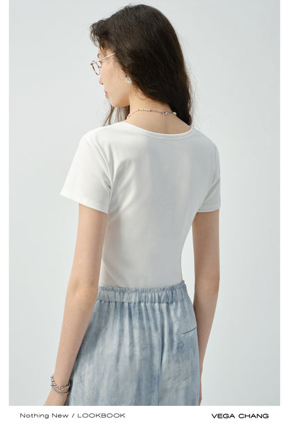 Basic U-Neck T-Shirt