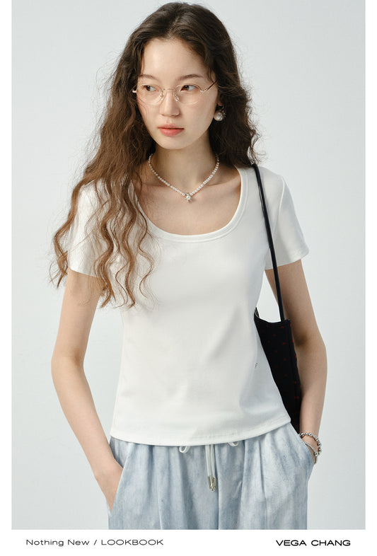 Basic U-Neck T-Shirt