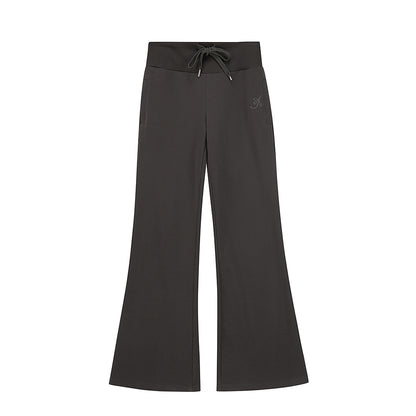 Drawstring Flared Sweatpants