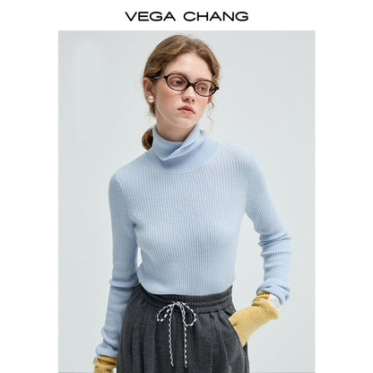 Cashmere Blend Slim-Fit Turtleneck Sweater