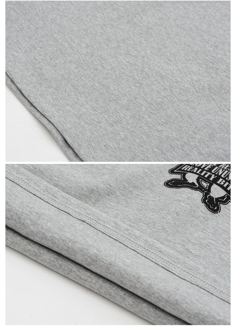 Short Printed Cotton T-Shirt