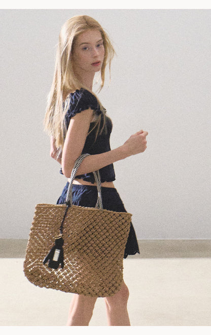 Scallop Edge Embroidered Mini Skirt