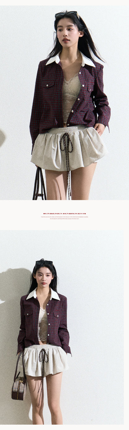 Classic Checkered Button-Up Shirt