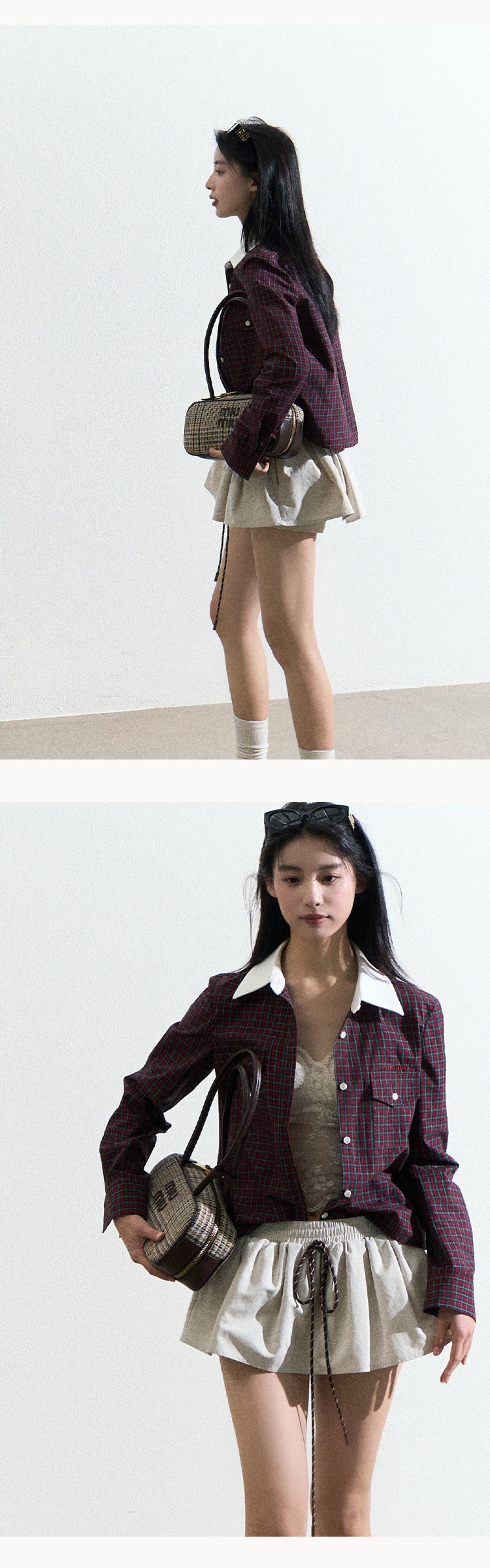 Classic Checkered Button-Up Shirt