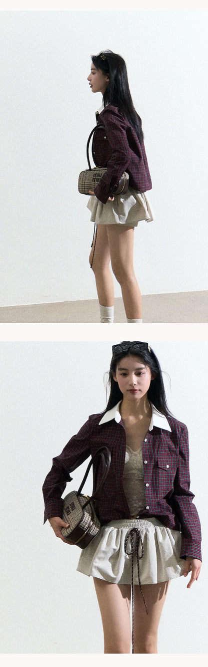 Classic Checkered Button-Up Shirt