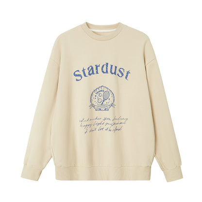 Relaxed Fit Round Neck Printed Sweatshirt