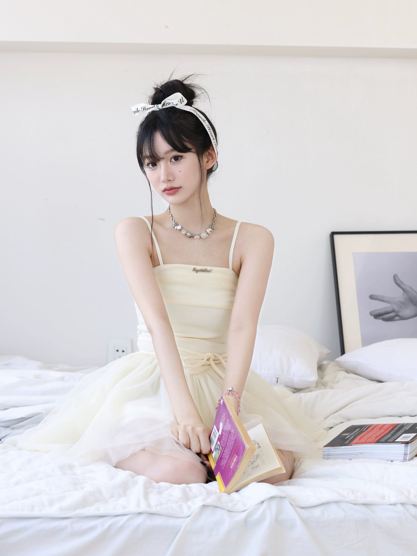 Casual Tutu-Style Ballerina Camisole Dress With Matching Top