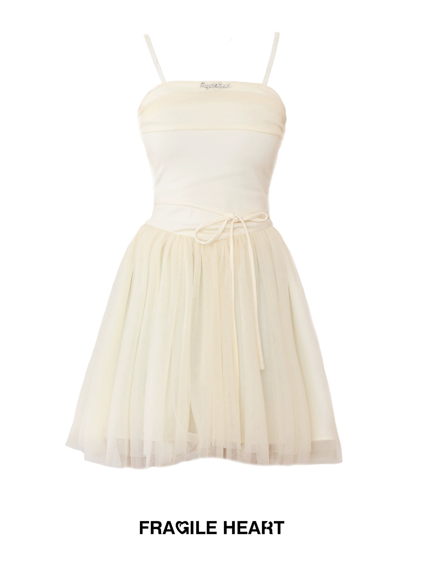 Casual Tutu-Style Ballerina Camisole Dress With Matching Top