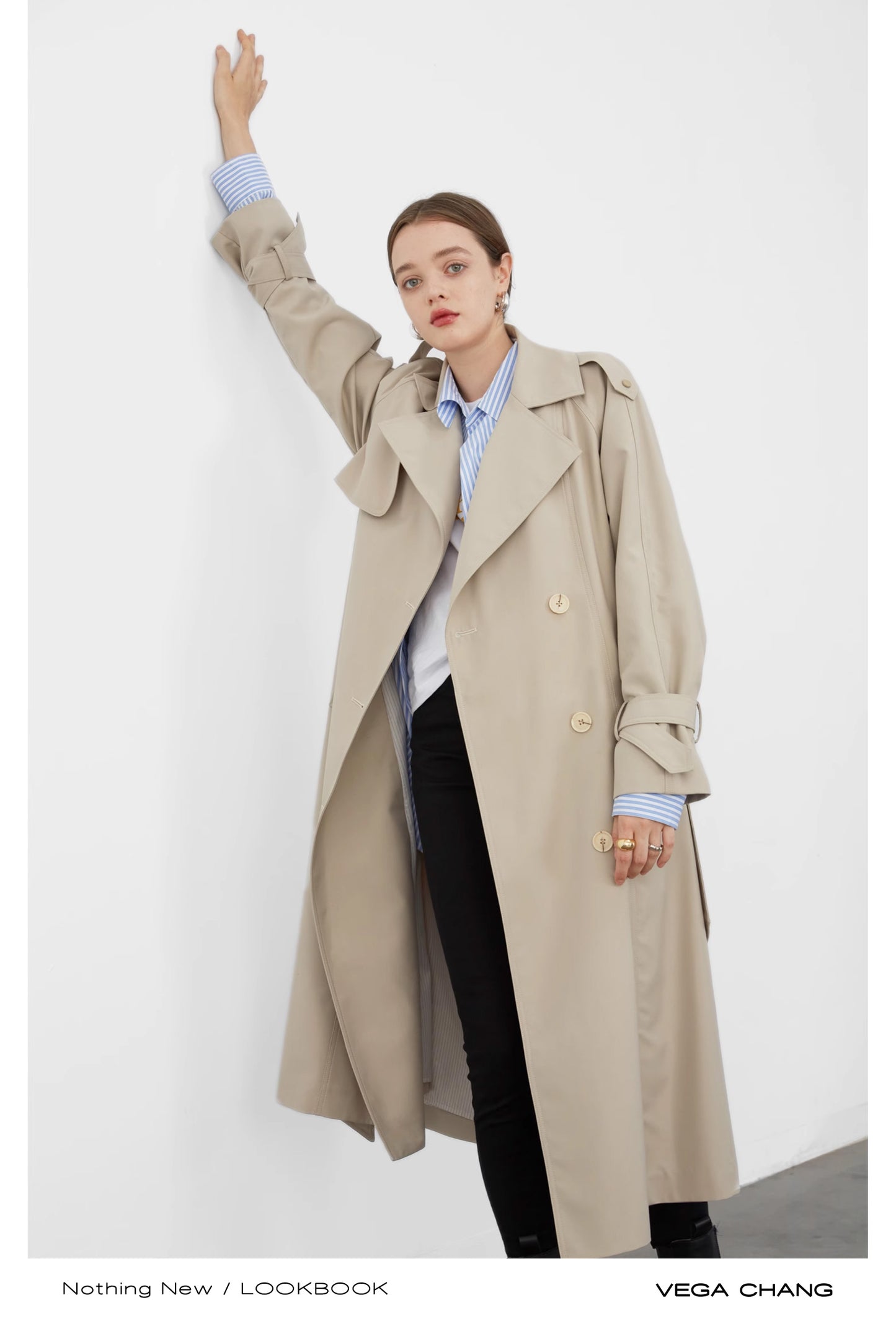 Classic High-Quality Double Breasted Trench Coat