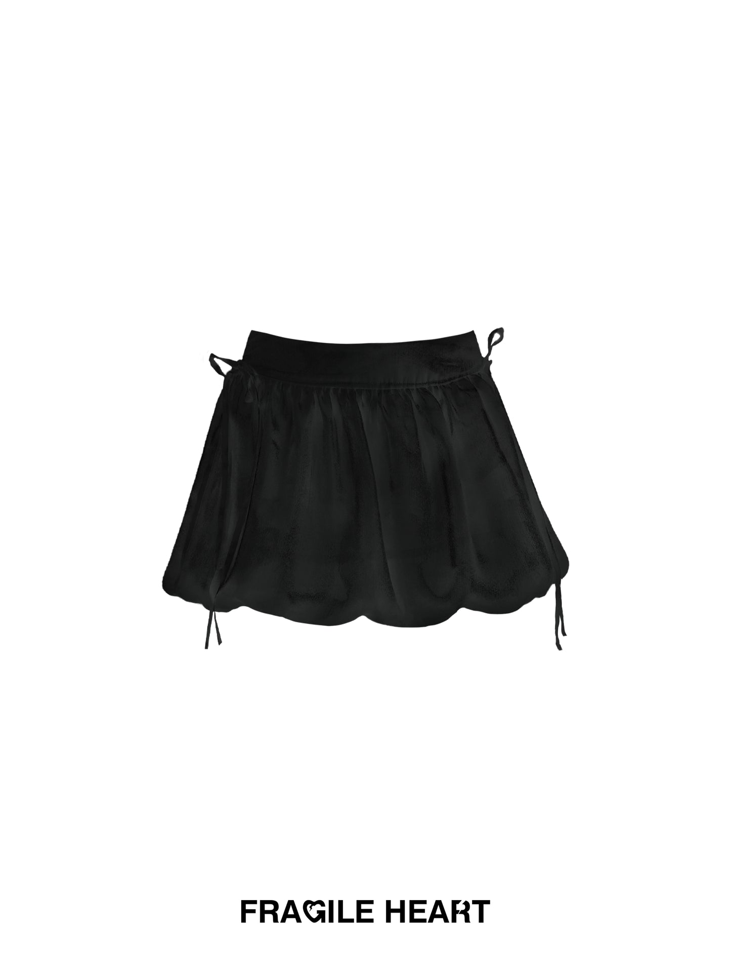 Organza Mini Tutu Skirt With Bowknot Accents