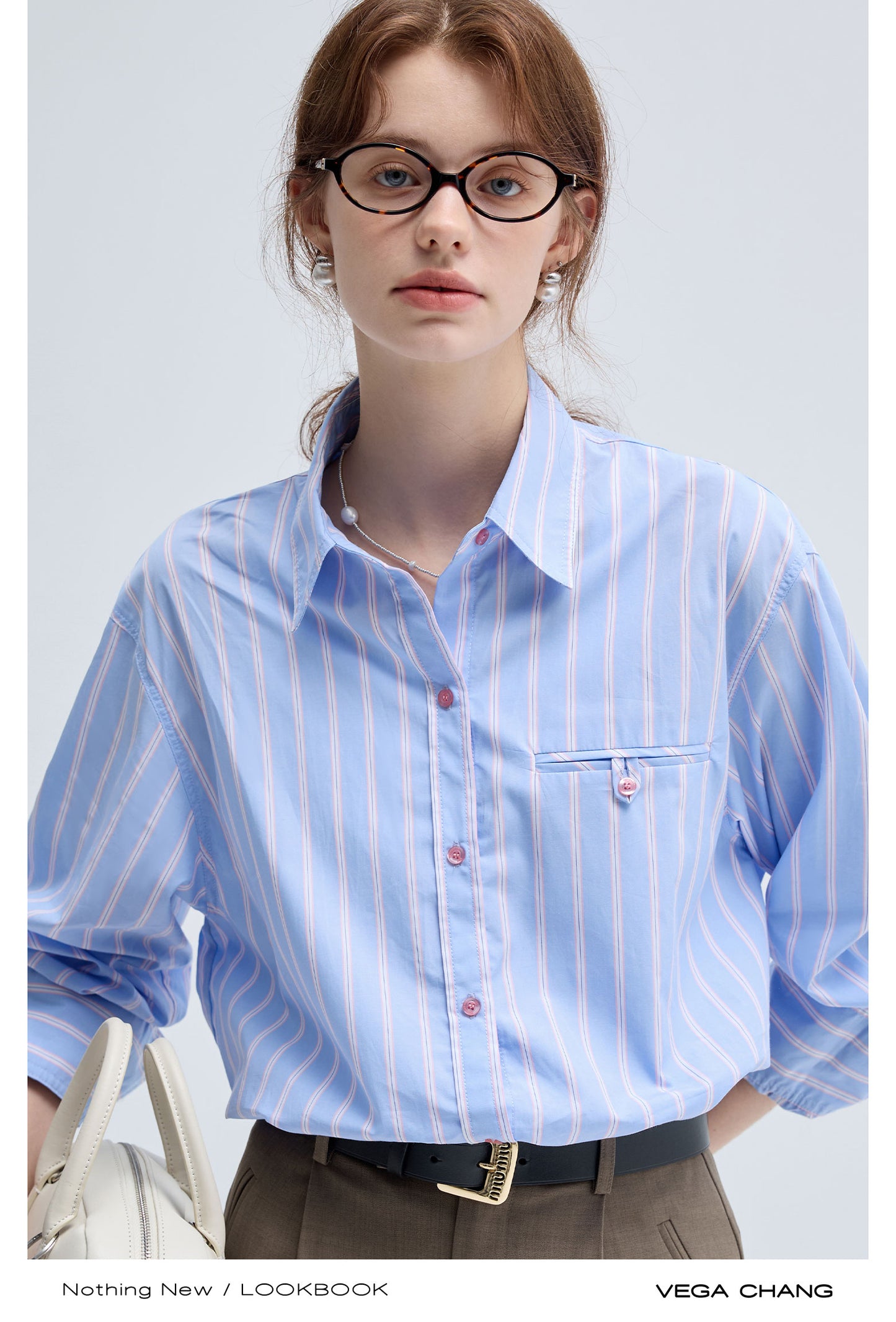 Classic Crisp Striped Cotton Shirt